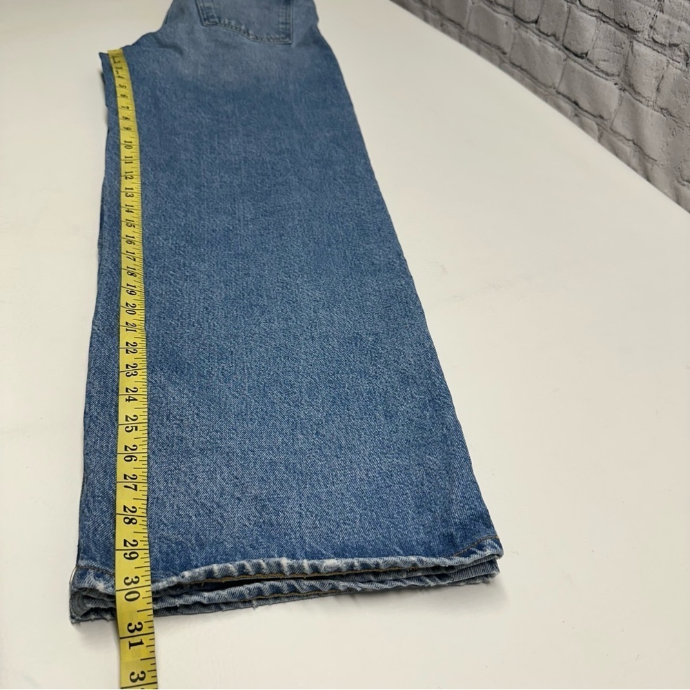 AGOLDE WOMENS Blue Jeans WIDE LEG SIZE 27 - Picture 4 of 9